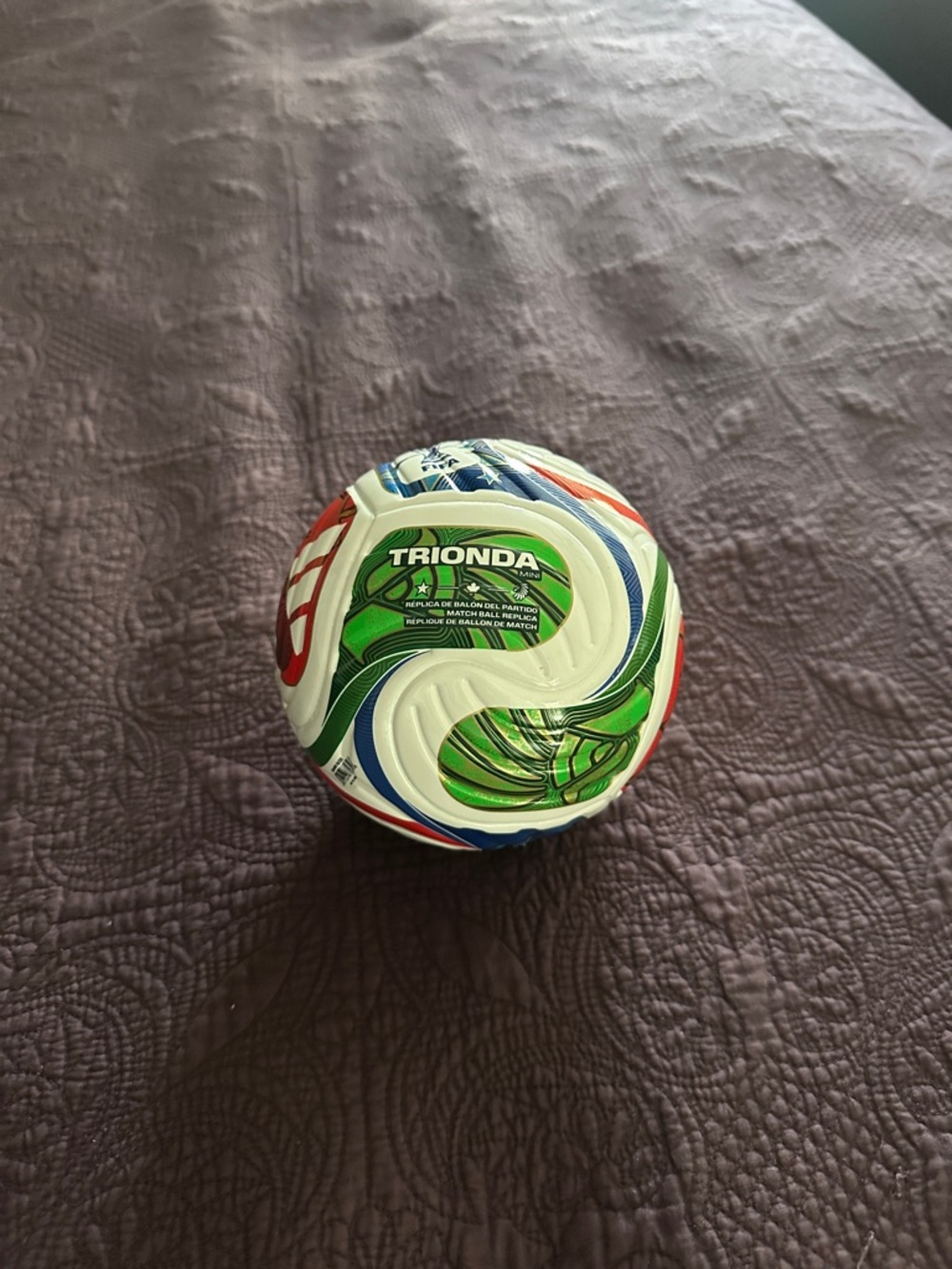 Gear For Sports Trionda Soccer Ball in White, Green, Blue, Red
